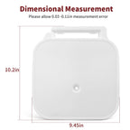 White Plastic Front Number Plate for Honda Z50R (1988–1999) #61136-GW8-670ZA