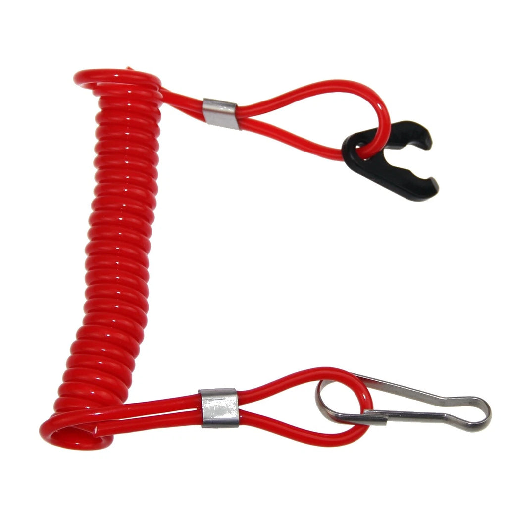 Kill Stop Switch Safety Tether Lanyard for Yamaha Outboard 15-40 HP (6E9-82575)