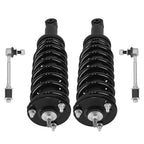 Set of 4 Front Struts w/ Spring Sway Bars for Toyota Tundra (2002–2006)