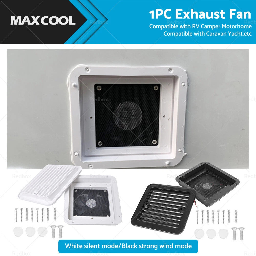 12V Fridge Vent Fan for RV Trailer