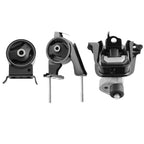 Set of 3 Engine and Transmission Mounts for Toyota Echo (2000–2005)