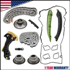 Timing Chain Kit with Tensioner & Camshaft Gears for Mercedes W204 C250 E250 (2008–2015)