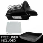 Chopped Trunk Backrest Pad Base Plate for Harley Touring Electra Glide (2014–2026)