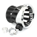 Chrome Motorcycle Drink Cup Holder for 7/8"-1" Bars (22mm-25mm)