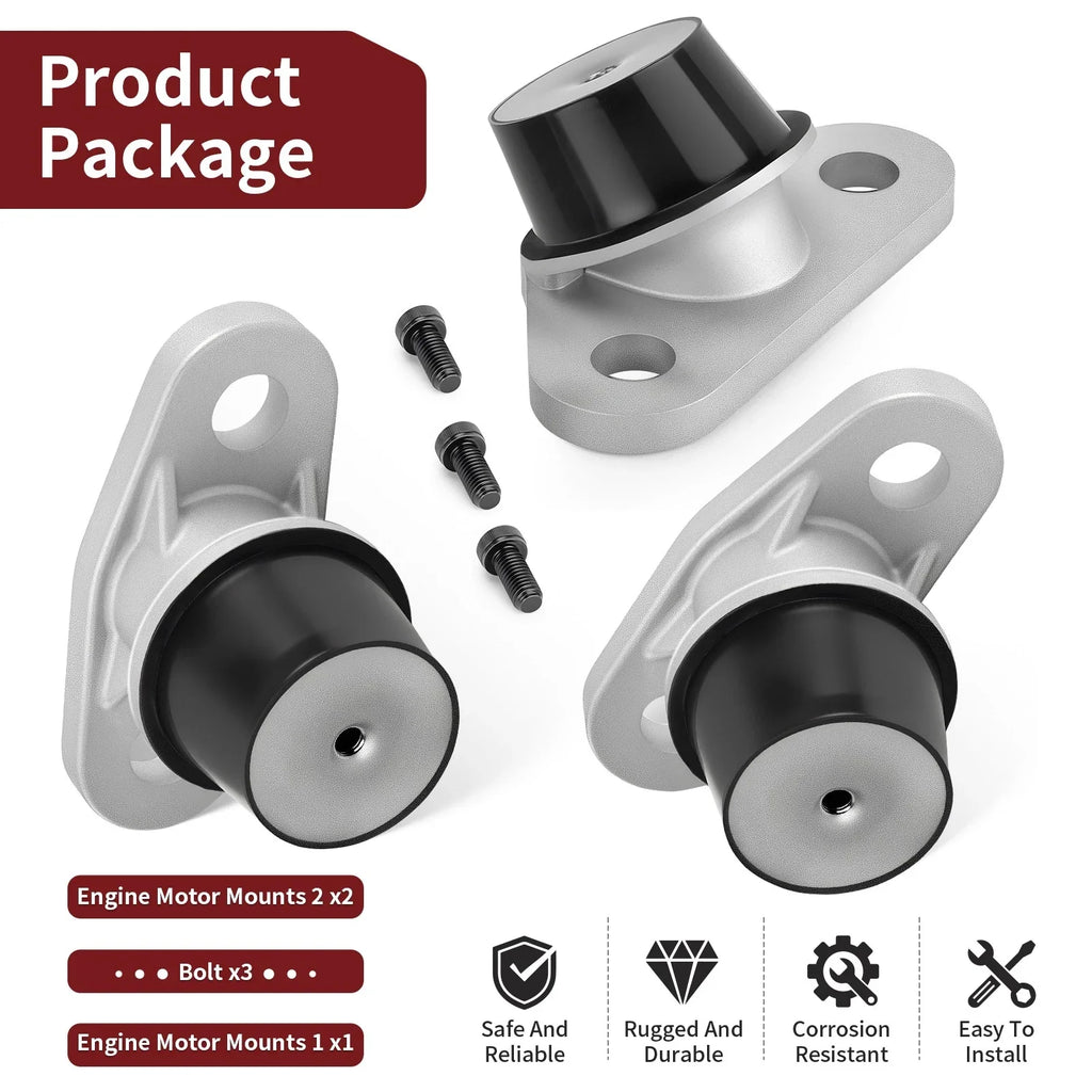Front Rear Engine Motor Mounts for Sea-Doo FISH PRO GTX (2019–2024)