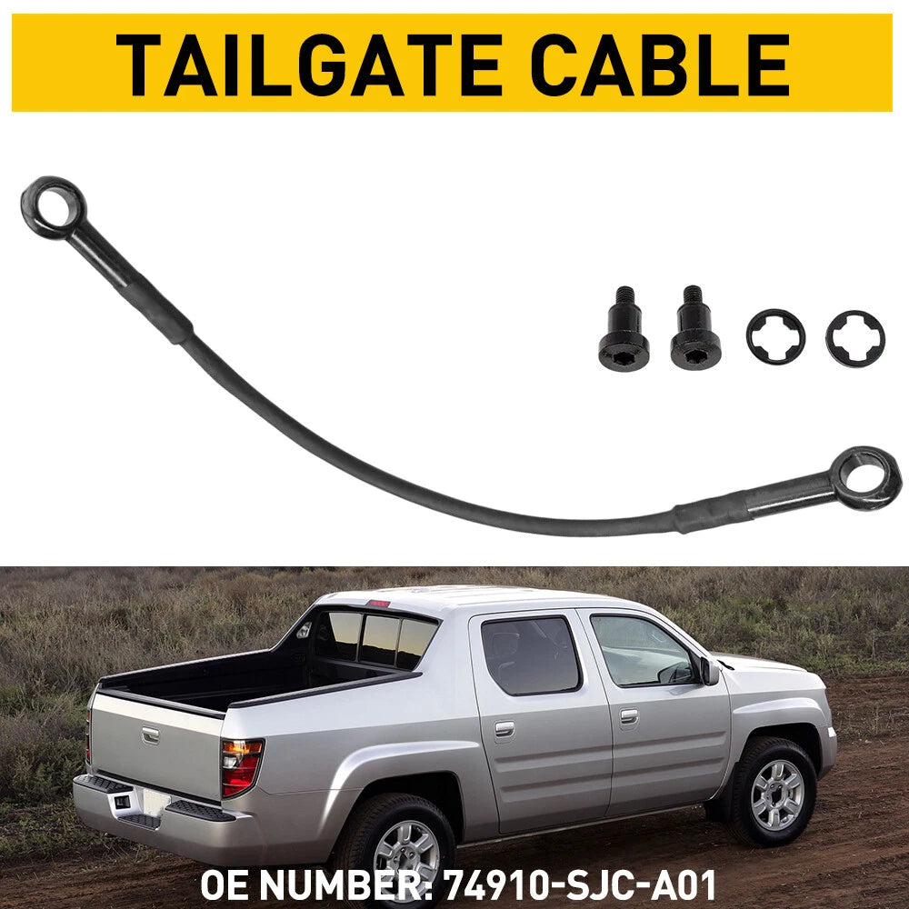 Tailgate Support Stay Cable 16" for Honda Ridgeline (2006–2014)