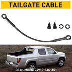 Tailgate Support Stay Cable 16" for Honda Ridgeline (2006–2014)