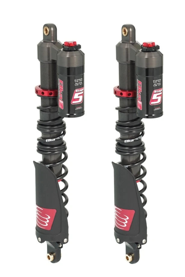 Elka Stage 5 Front Shocks Kit & LSR A-Arms for Yamaha Raptor 250 (2006–2014)