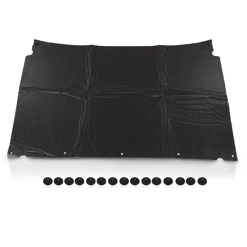 Hood Insulation Pad for Caprice Impala (1991–1996) Black Fiberglass