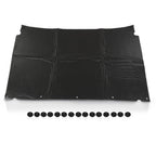 Hood Insulation Pad for Caprice Impala (1991–1996) Black Fiberglass