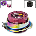 NRG 6-Hole Steering Wheel Quick Release Hub Adapter for