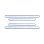 Chrome Window Trim Kit 4pc for 2004-2008 Dodge Ram Quad Cab