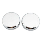 Chrome Upper Fork Stem Nut Cap Cover for Harley Street Bob Breakout Dyna Softail (2014–2023)
