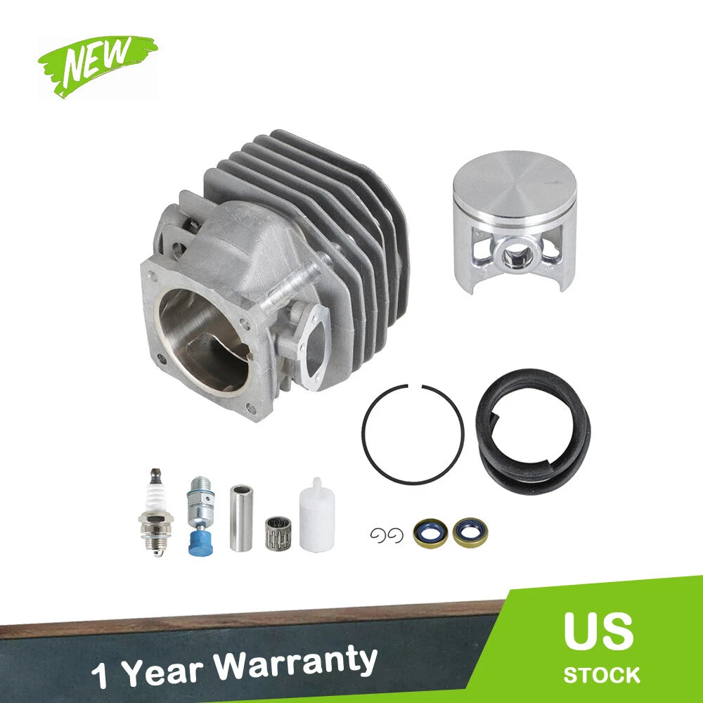 48mm Cylinder Piston Kit for Husqvarna 261 262 262XP 262XPH (YYYY–YYYY)