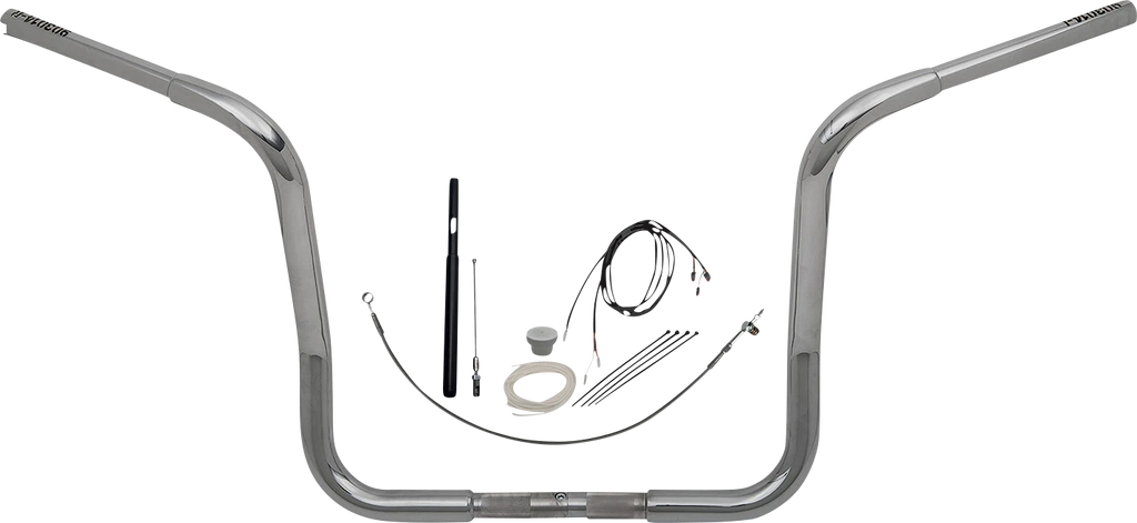 1-1/4" EZ Install Round Top Handlebar Kit for Harley (919414)
