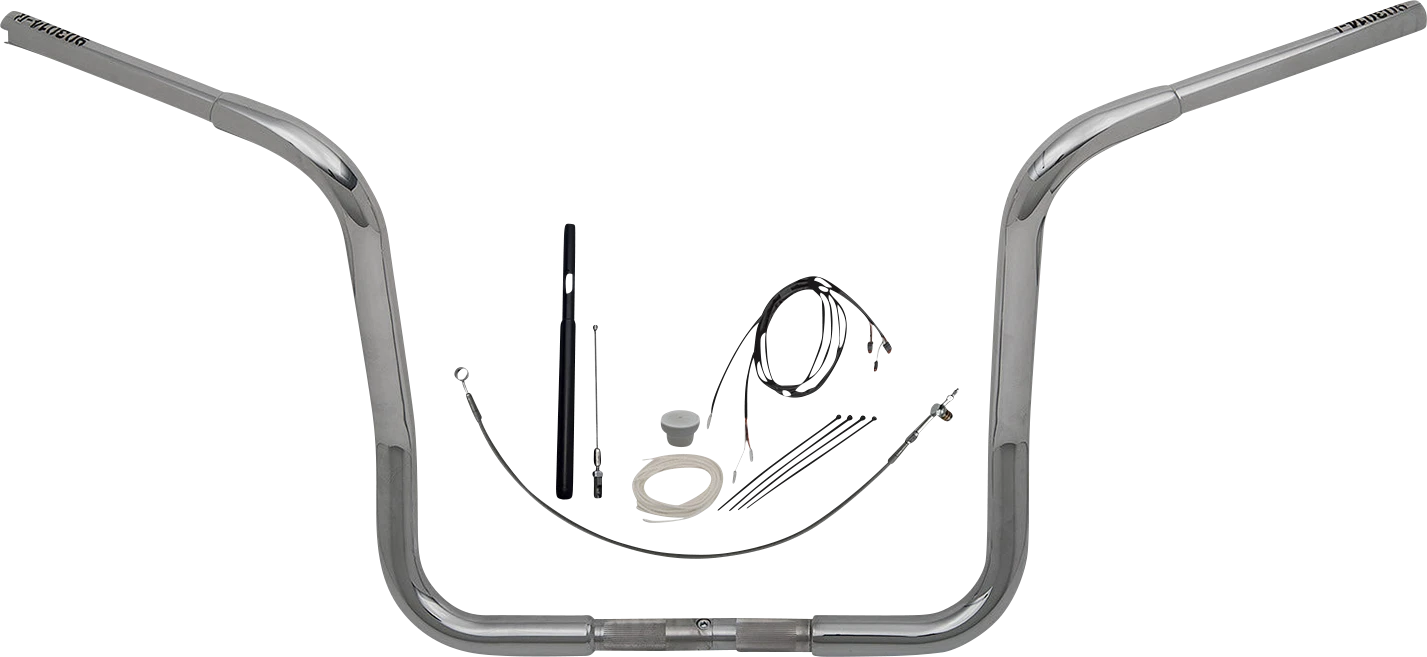 1-1/4" EZ Install Round Top Handlebar Kit for Harley (919414)