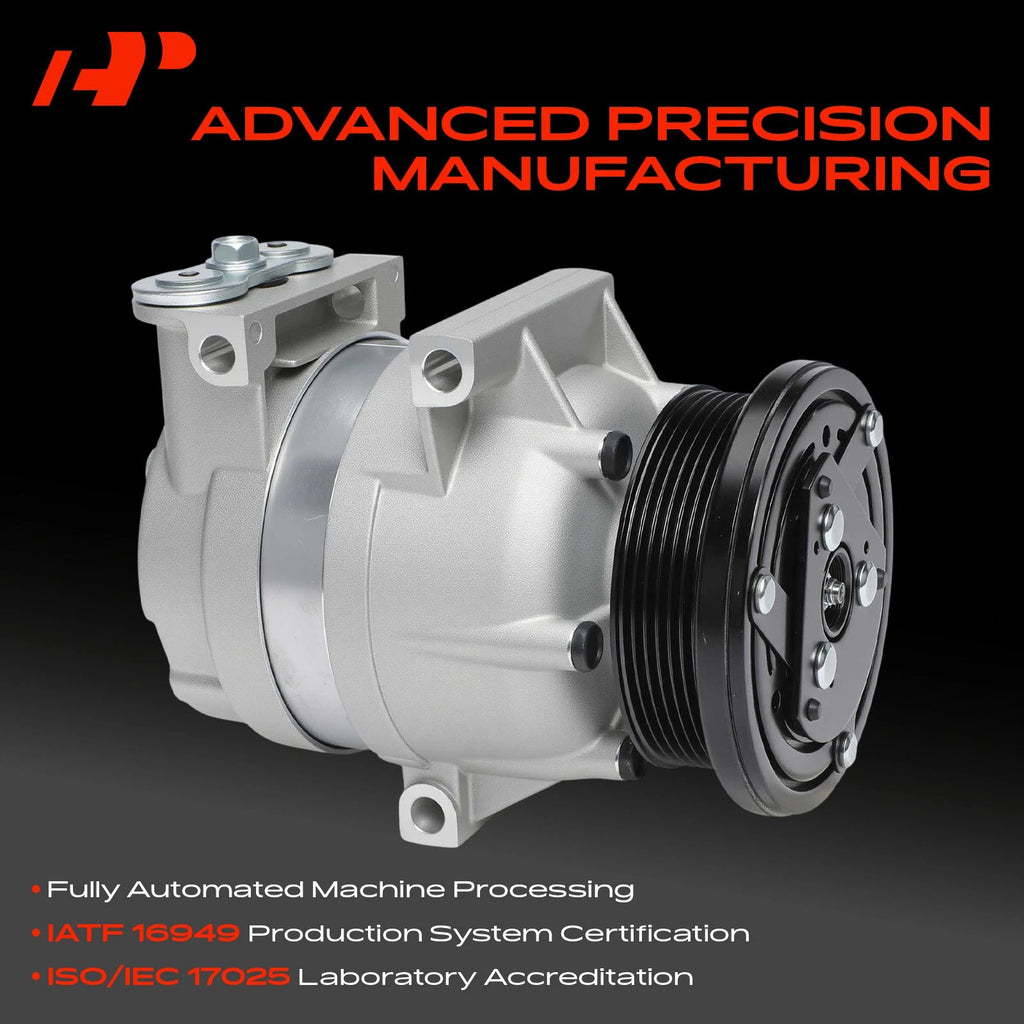 A/C Compressor with Clutch for Chevrolet Malibu 1997-2003, Impala & Buick
