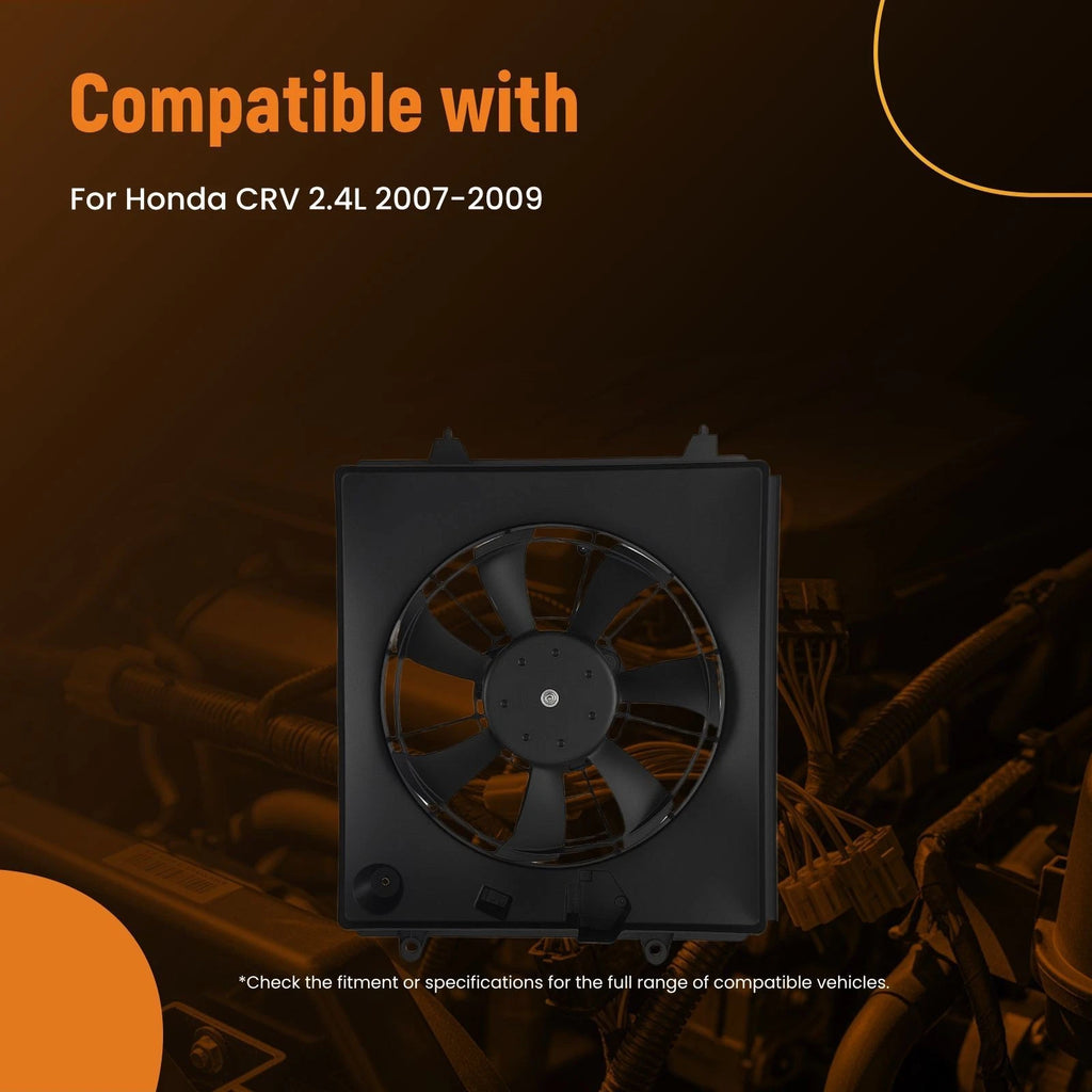 Radiator Cooling Fan for Honda CR-V 2.4L (2007–2009)