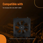 Radiator Cooling Fan for Honda CR-V 2.4L (2007–2009)