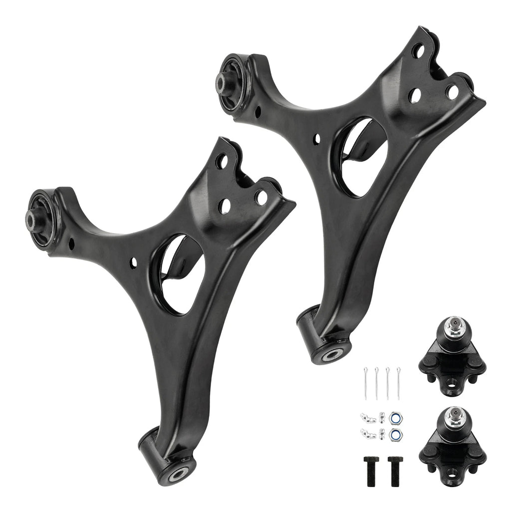 Front Lower Control Arms and Ball Joints Set for 2006–2011 Honda Civic (4Pc)