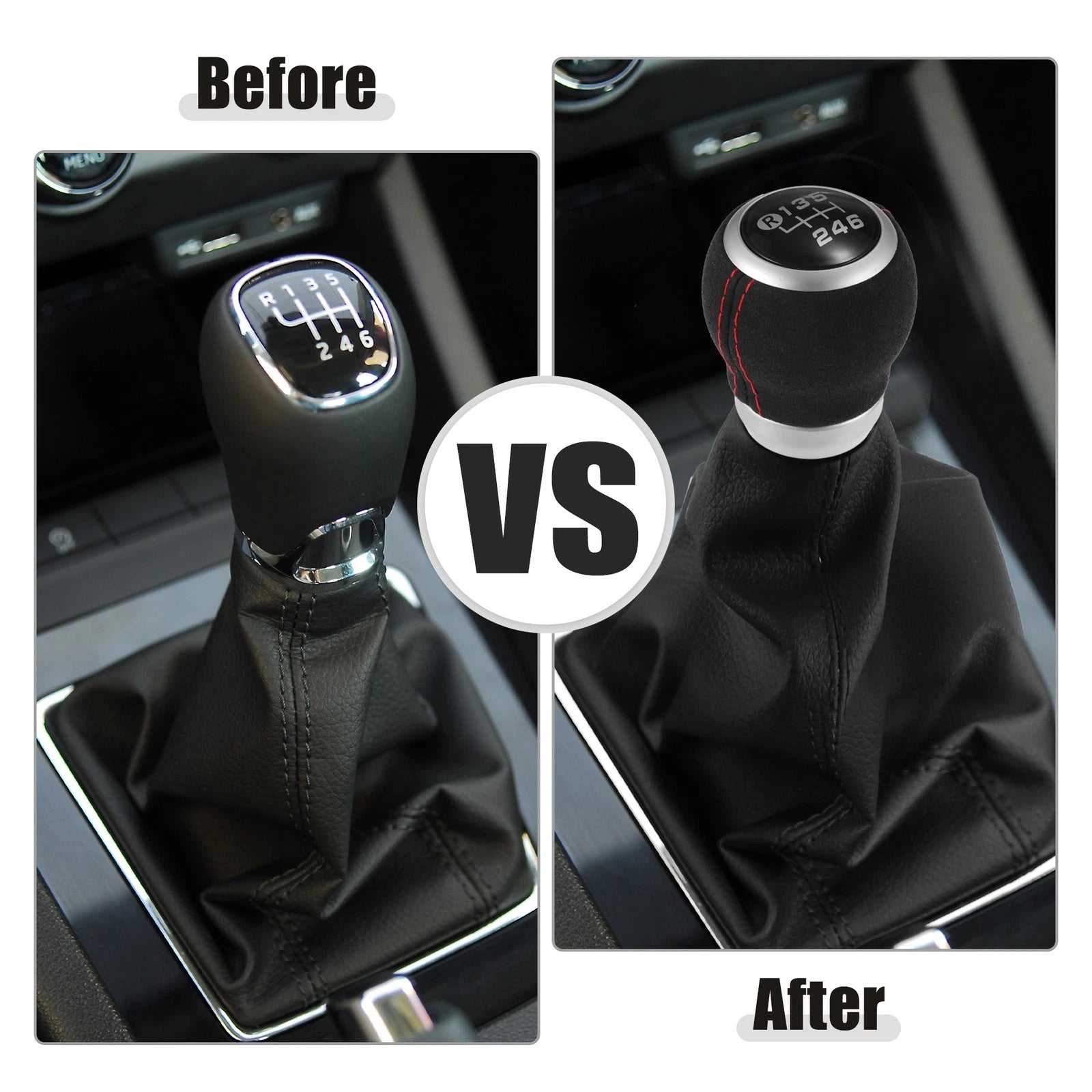 6 Speed Manual Gear Shift Knob for Subaru Impreza WRX STI (2002–2021)