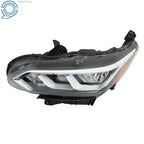 Left Headlight for Nissan Sentra (2020-2023) Halogen Black Housing