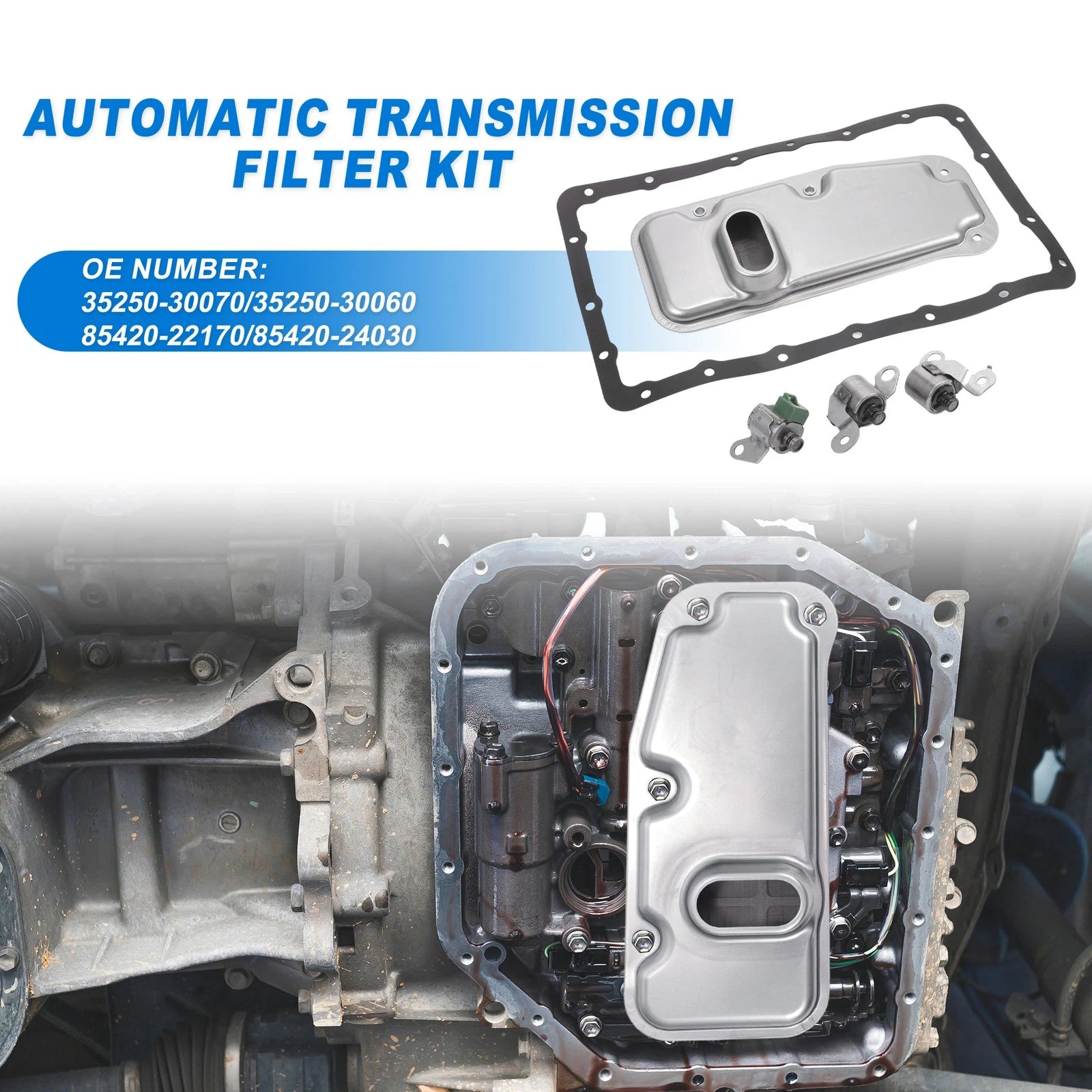 Transmission Shift Solenoid TCC Lockup for Toyota (No. 35250-30070)