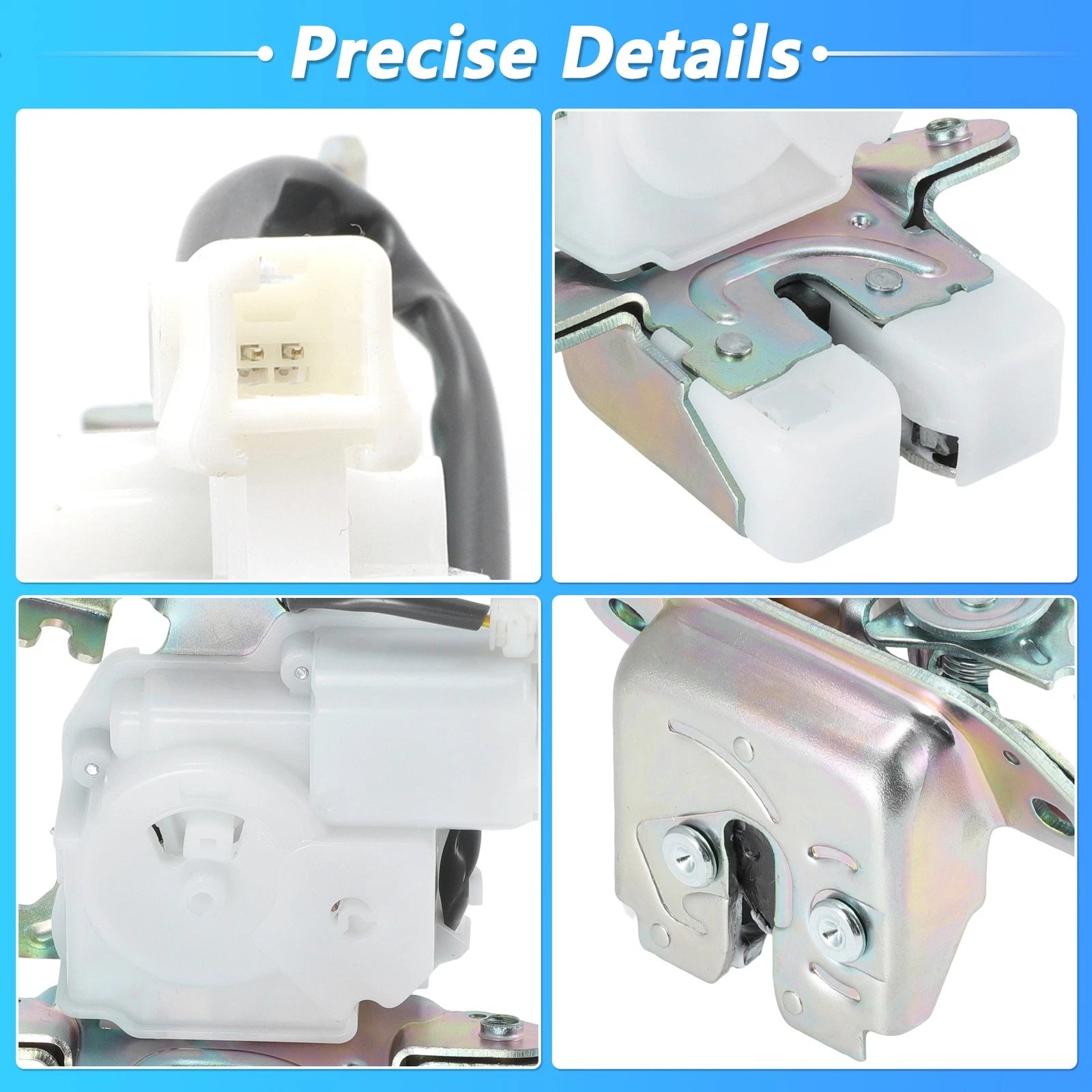 Tailgate Trunk Lock Actuator for Honda Fit (2015–2020) 74801T5SK01 2+2 Pin