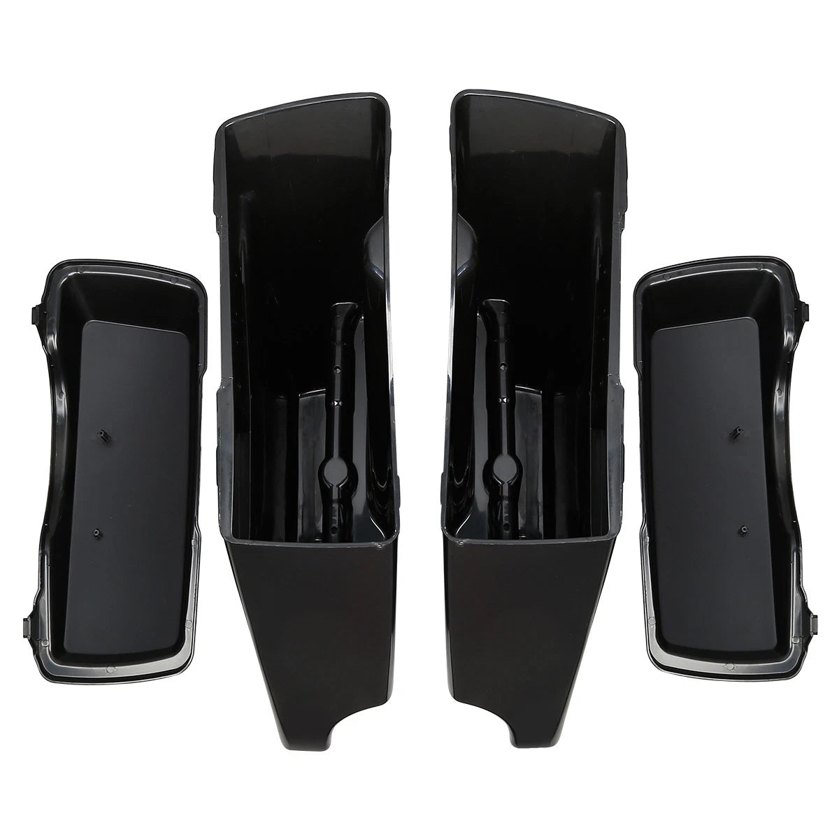 5" Stretched Saddlebag Conversion Bracket for Harley Softail (1986–2017)