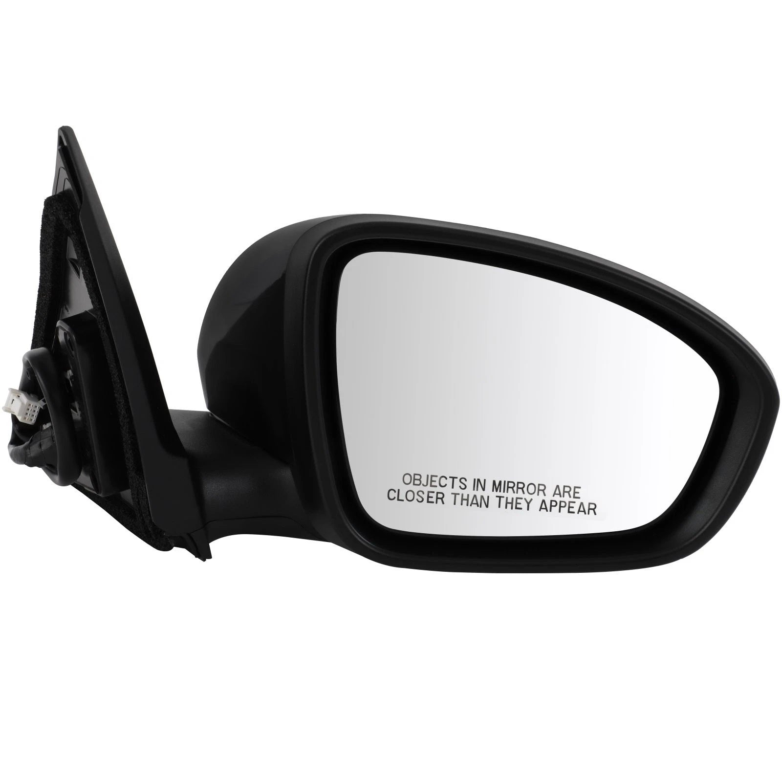 Right Side Mirror for Nissan Sentra (2020) - Power, Manual Fold, Black