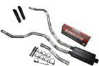 Dual Exhaust System for Nissan Titan (2004–2006) 2.5" Flowmaster 50 Black Tips