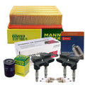 Tune Up Kit: 4 Coil & 4 U-Groove Spark Plugs for Audi (2010–2015)