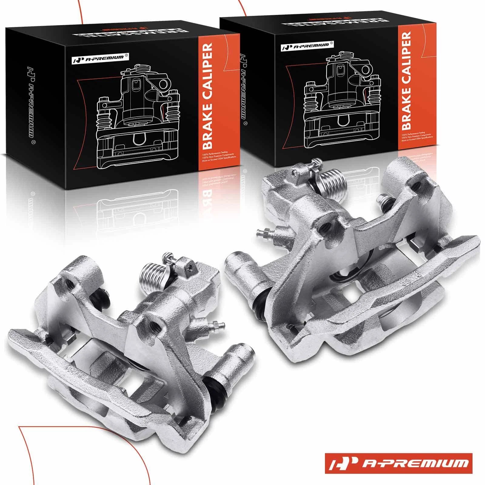 Rear Brake Calipers with Bracket for Buick LeSabre & Pontiac (2000–2005)