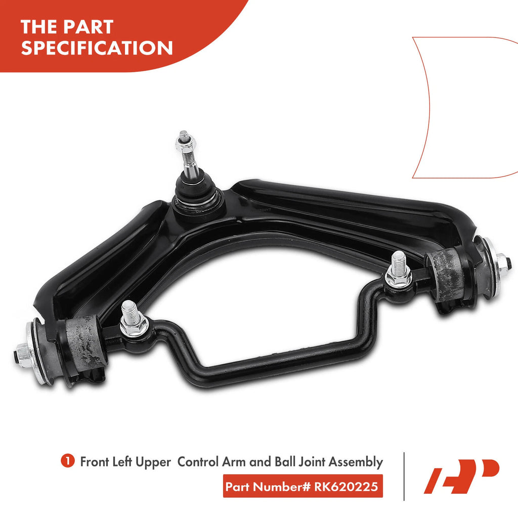 8x Front Upper Control Arm Sway Bar Tie Rod for Ford Explorer (2002-2003)