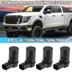 Set of 4 Bumper Reverse Parking Sensors for Nissan Titan Armada (2005–2011) 25994-7S10A