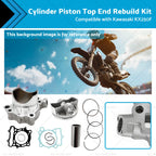 Top End Rebuild Piston Cylinder Kit for Kawasaki KX250F (2009–2016)