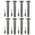 Set of 8 Denso Standard Spark Plugs & Coil Boots for Lexus GS400 LS400 SC400 (1991–2000)