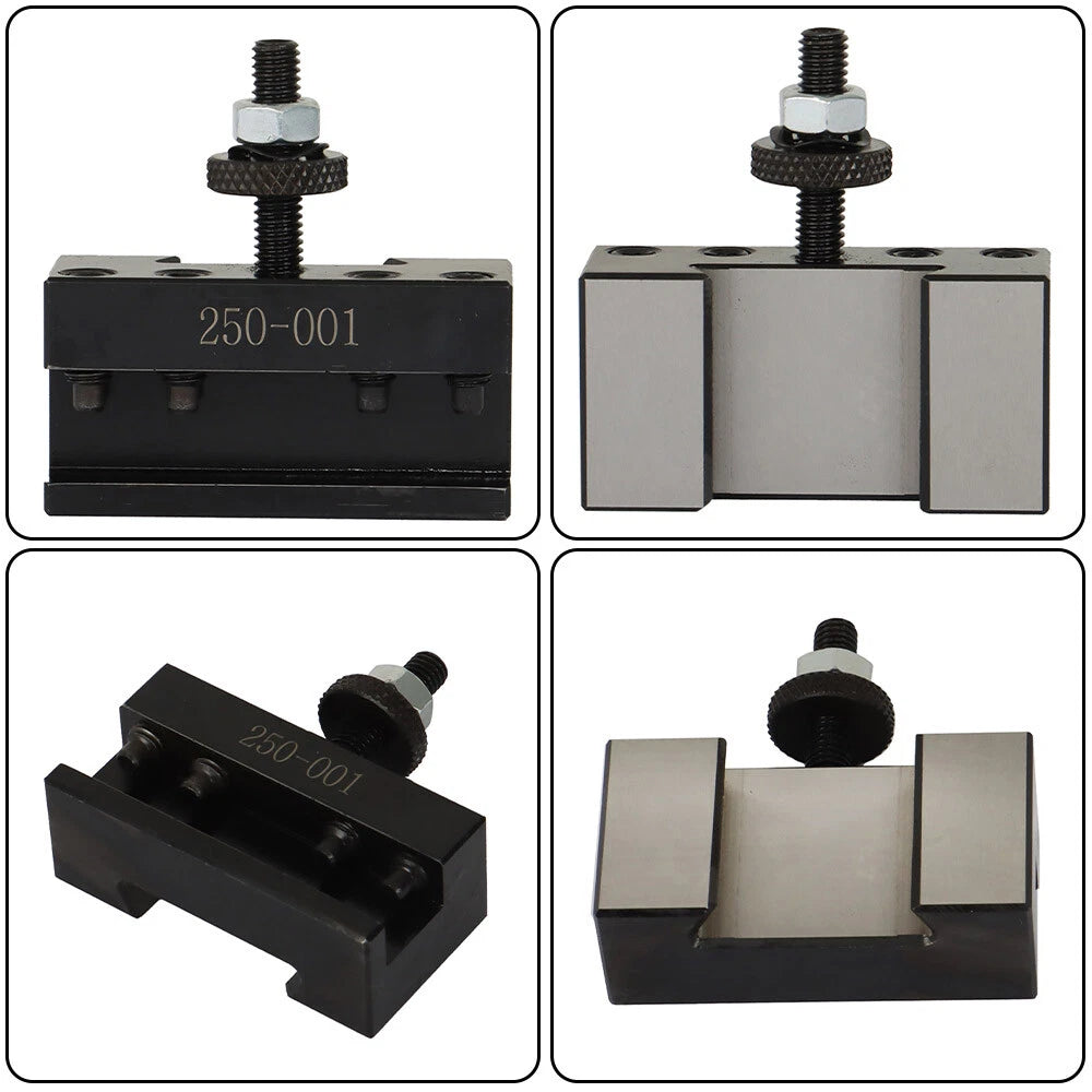 Set of 4 OXA Quick Change Turning & Facing Lathe Tool Post Holder OXA 250-001