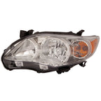 Replacement Driver Side Headlight Assembly with Chrome Bezel for Chevrolet (2009–2013)