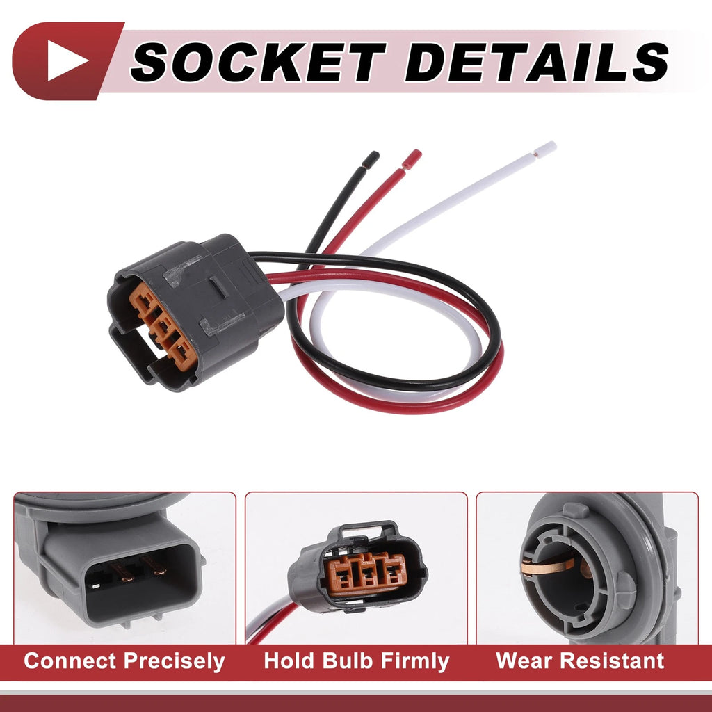 Turn Signal Light Socket Bulb Wiring for Kia Forte (2019–2021) No. 92164M7000