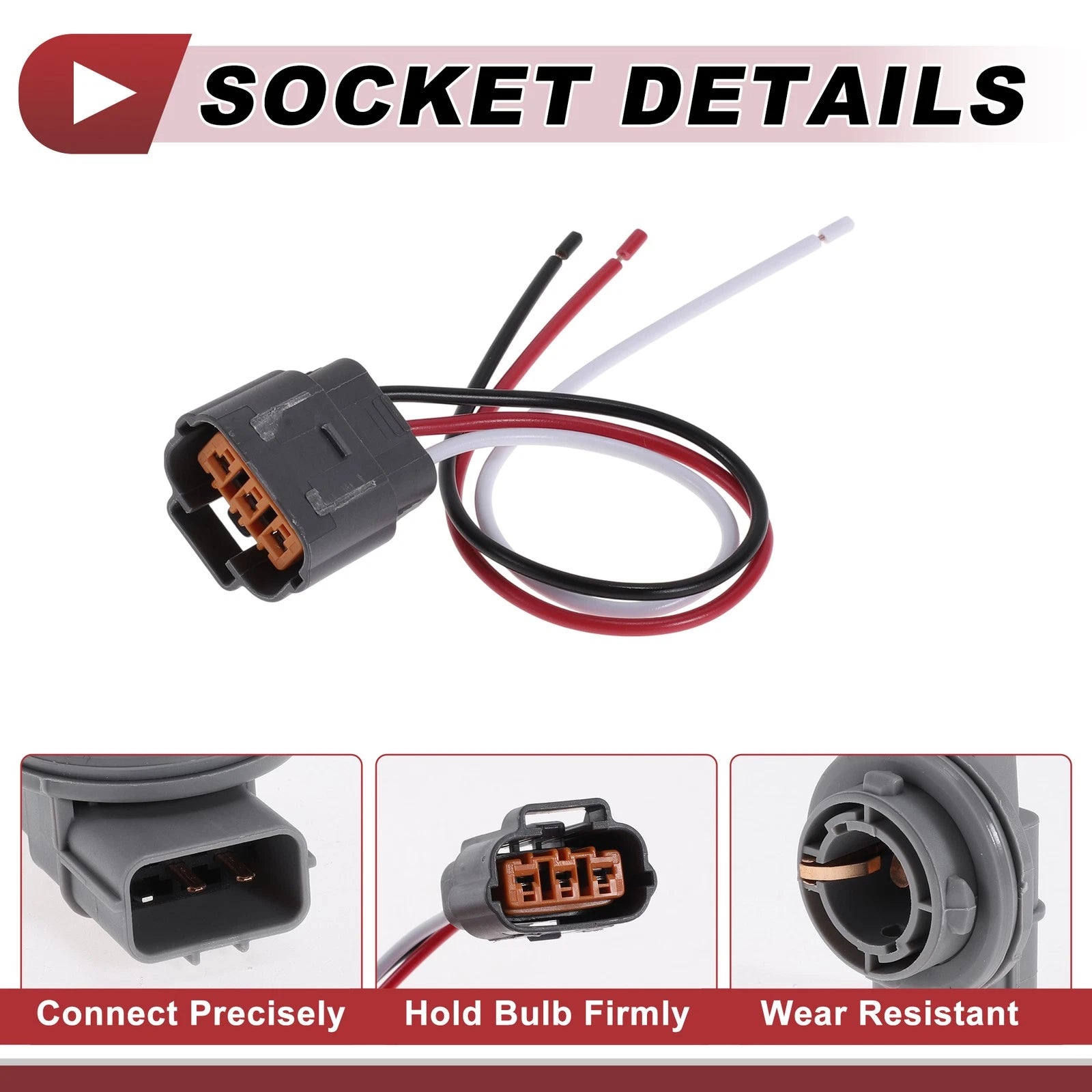 Turn Signal Light Socket Bulb Wiring for Kia Forte (2019–2021) No. 92164M7000