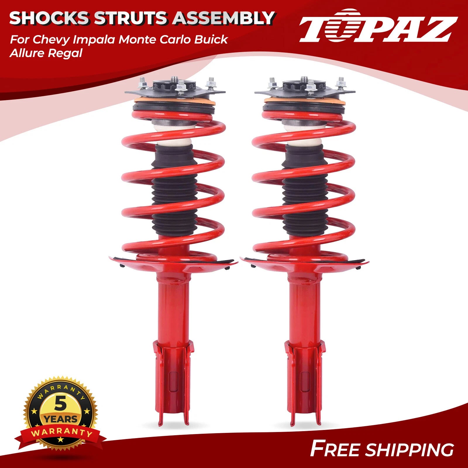 Front Strut with Coil Springs for Chevy Impala Monte Carlo (2000–2013)
