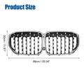 Front Hood Bumper Grille Grill for BMW X5 Silver Tone