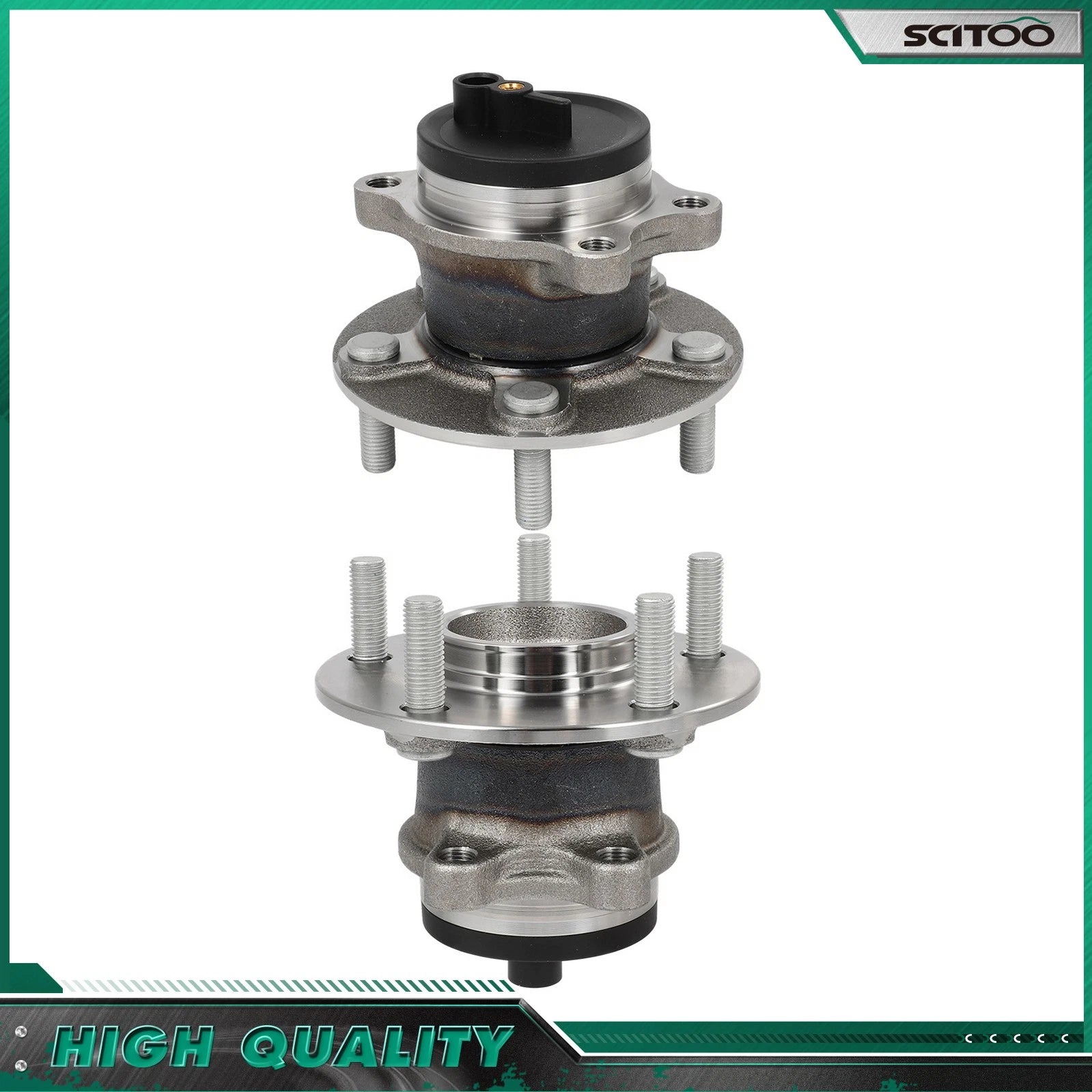 2 Pcs Rear Wheel Bearing Hub for Mitsubishi Outlander RVR (2012–2020)
