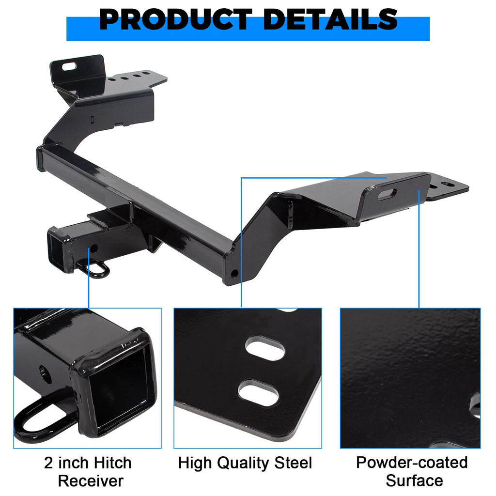 Class 3 Trailer Hitch Receiver for Ford Escape (2013–2019) 2"