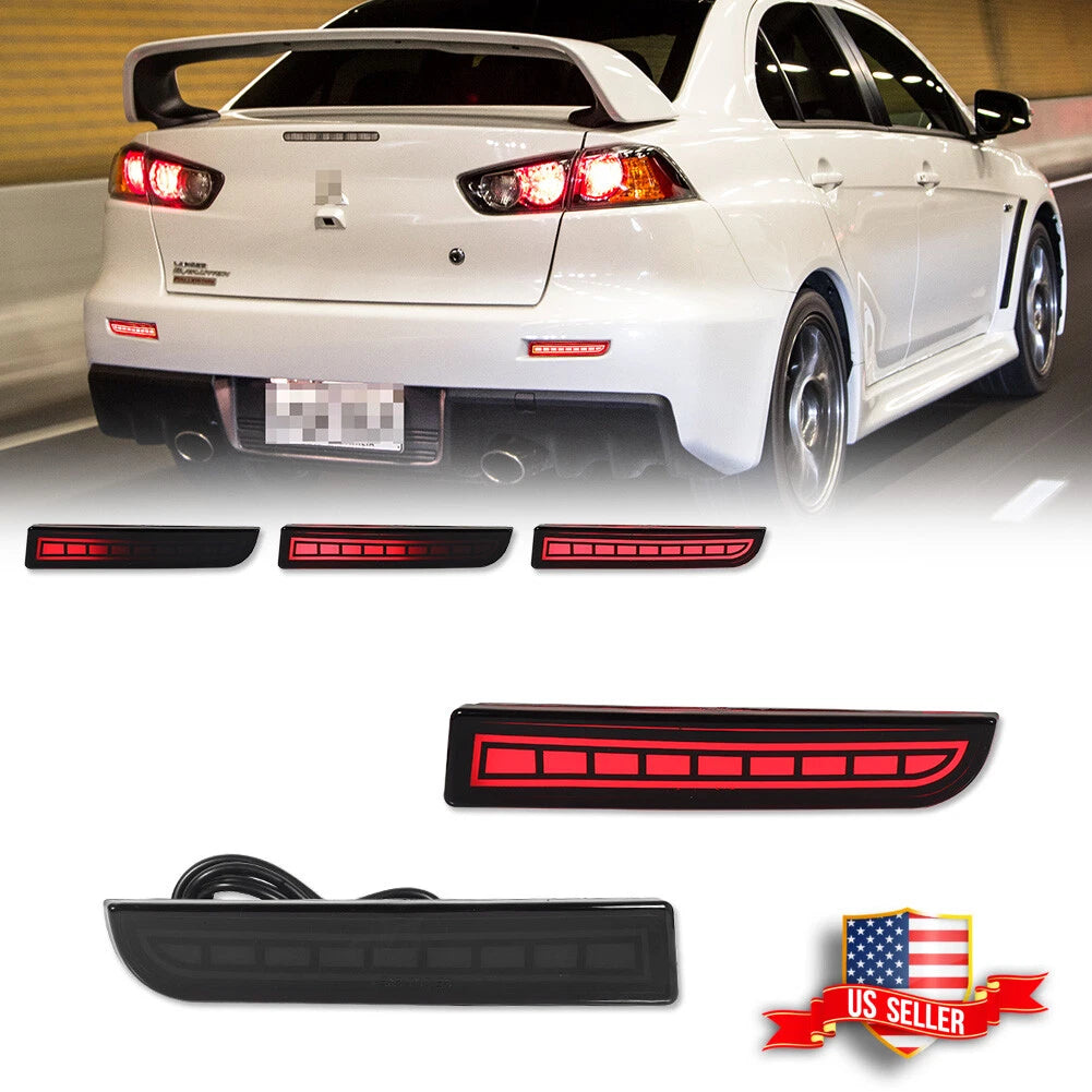 LED Bumper Reflector for Mitsubishi Lancer Evo Outlander 