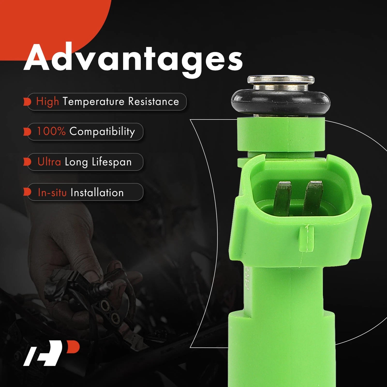 6x Fuel Injectors for Nissan Altima, Murano, Quest (2007–2018)