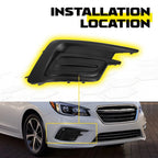 Fog Light Cover Bezel Trim for Subaru Legacy (2018–2019)