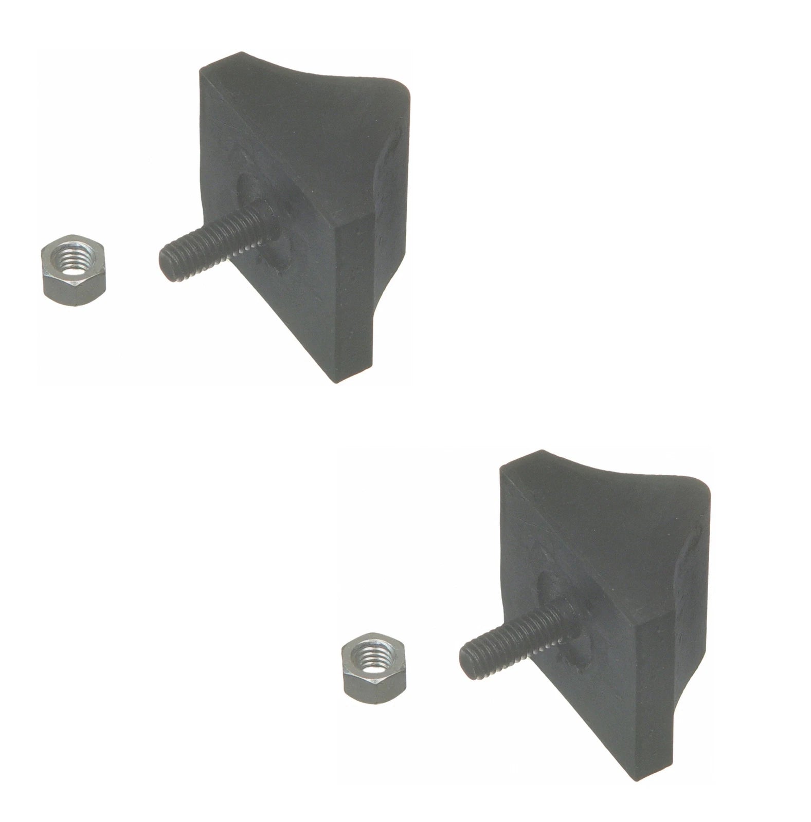 Set of 2 Front Lower Suspension Control Arm Bumpers for Dodge Dart (2013–2016)