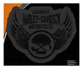 Winged Willie G Skull Logo Decal for Harley-Davidson (6 x 8in)
